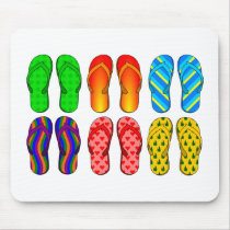 Flip Flops Mouse Pad