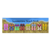Flip Flops Ocean Bookmark