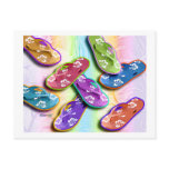 FLIP FLOPS Post Cards postcards