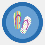Flip Flops Seal Sticker