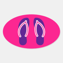 Flip Flops Sticker