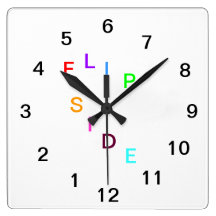 Flip Side Clock