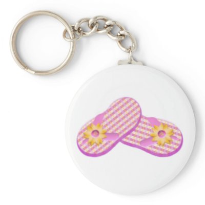 Flipflops Keychain by Just2Cute