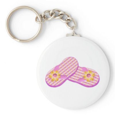 Flipflops Keychains by Just2Cute