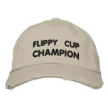 Flippy Cup Champion embroidered hats