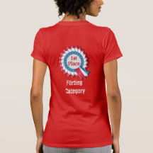 Flirting category t shirt