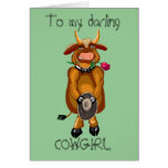 Flirty Cow cards