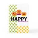 Flirty Pumpkins cards