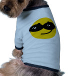Flirty sunglasses smiley face pet clothing