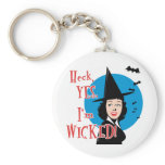 Flirty Wicked Witch keychains