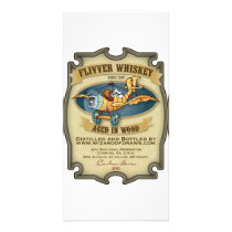 Flivver Whiskey Label