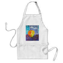 Floating Apple Apron