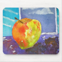 Floating Apple Mouse Pads
