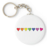 Floating Balloon Hearts - Keychain