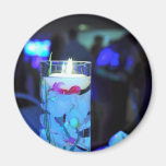 Floating Candle Magnet-round