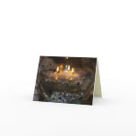 Floating Candles: Warmest wishes for the holidays! cards