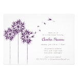 Floating Dandelion Shower/Party Invitation
