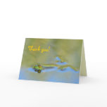 Floating Frog Thank You cards