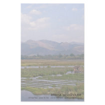 Floating Gardens on Inle Lake Stationery