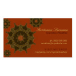 Floating Geometric Stars Business Cards