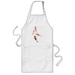 Floating Koi White Apron