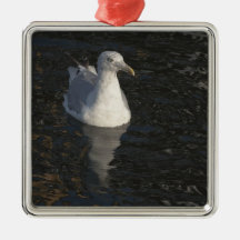 Floating Seagull Ornament