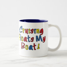 Floats My Boat Two-Tone Mug