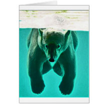 Floaty Beart Greeting Card