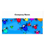 Flock of Birds Business Card Template