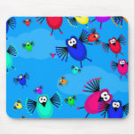 Flock of Birds Mouse Pad