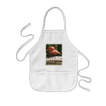 Flock of Flamingos Children's Smock Apron