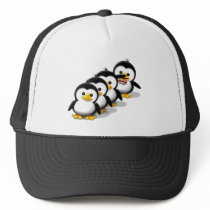 Flock of Penguins Mesh Hats