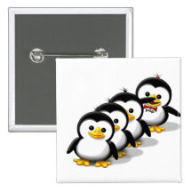 Flock of Penguins Pin