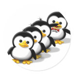 Flock of Penguins stickers