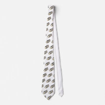 Flock of Penguins Neck Tie