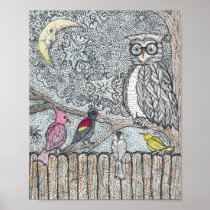 Flock Together Bird Print
