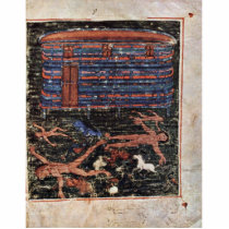 Flood, Fr: Manuscrit Du Pentateuque D'Ashburnham. Photo Cut Out