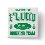 Flood Irish Drinking Team buttons