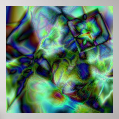 Flooded Cloth Poster by Nsee