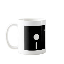 Floppy disc coffee mugs