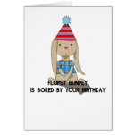 Flopsy Bunney - Birthday Greeting Card