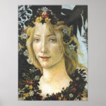 Flora (detail of Primavera), Sandro Botticelli Posters