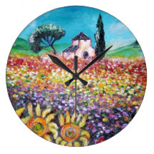 FLORA IN TUSCANY/ Fields ,Poppies and Sunflowers