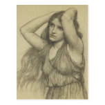 Flora with Long Hair Postcards