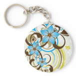 Floral 03 key chain