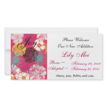 Floral Adoption Announcement