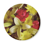 Floral Arrangement 313a Fridge Magnet