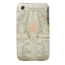 floral art nouveau lovely nature design iPhone 3 Case-Mate cases