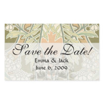 floral art nouveau sticker