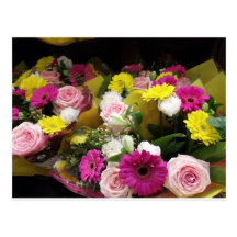 Floral Blooms Post Card